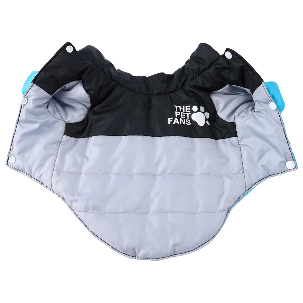 Warm Dog Clothes in Winter for Small Medium Cat Dogs Reversible Waterproof Pets Outfits Solid Puppy Sphynx Chihuahua Pug Apparel