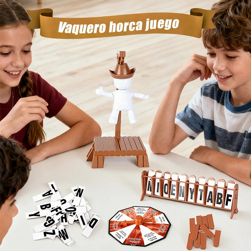 Magnetic gallows board game toy English word game desktop parent-child interaction