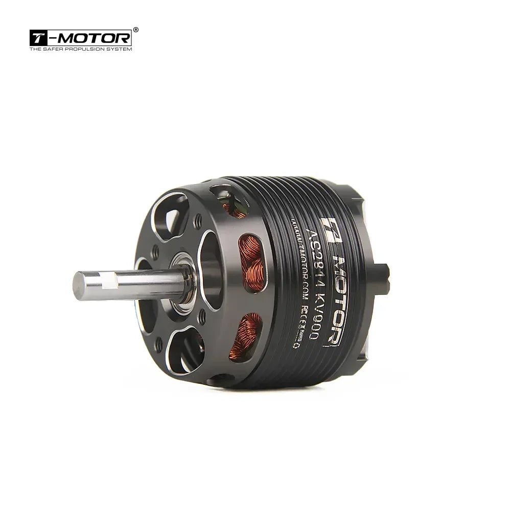 T-MOTOR Hobby AS2814 KV900 KV1050 KV1200 KV2000 Long Shaft Brushless Motor For Airplane Fixed Wing Power Engine
