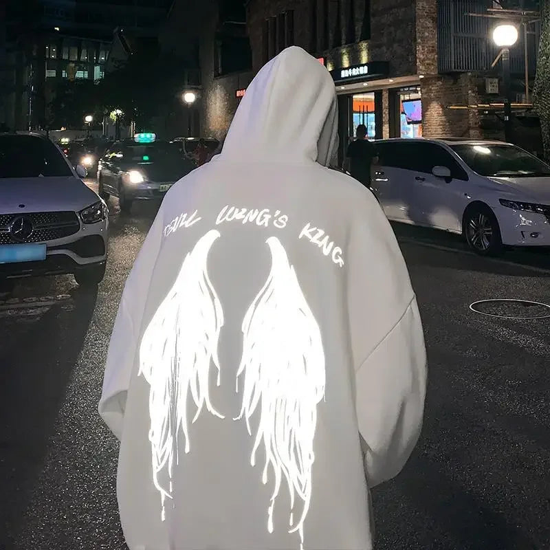 Sweatshirt For Men Hooded Streetwear Male Clothes Graphic Hoodies Novelty And White Welcome Deal Elegant Classy Low Price Autumn
