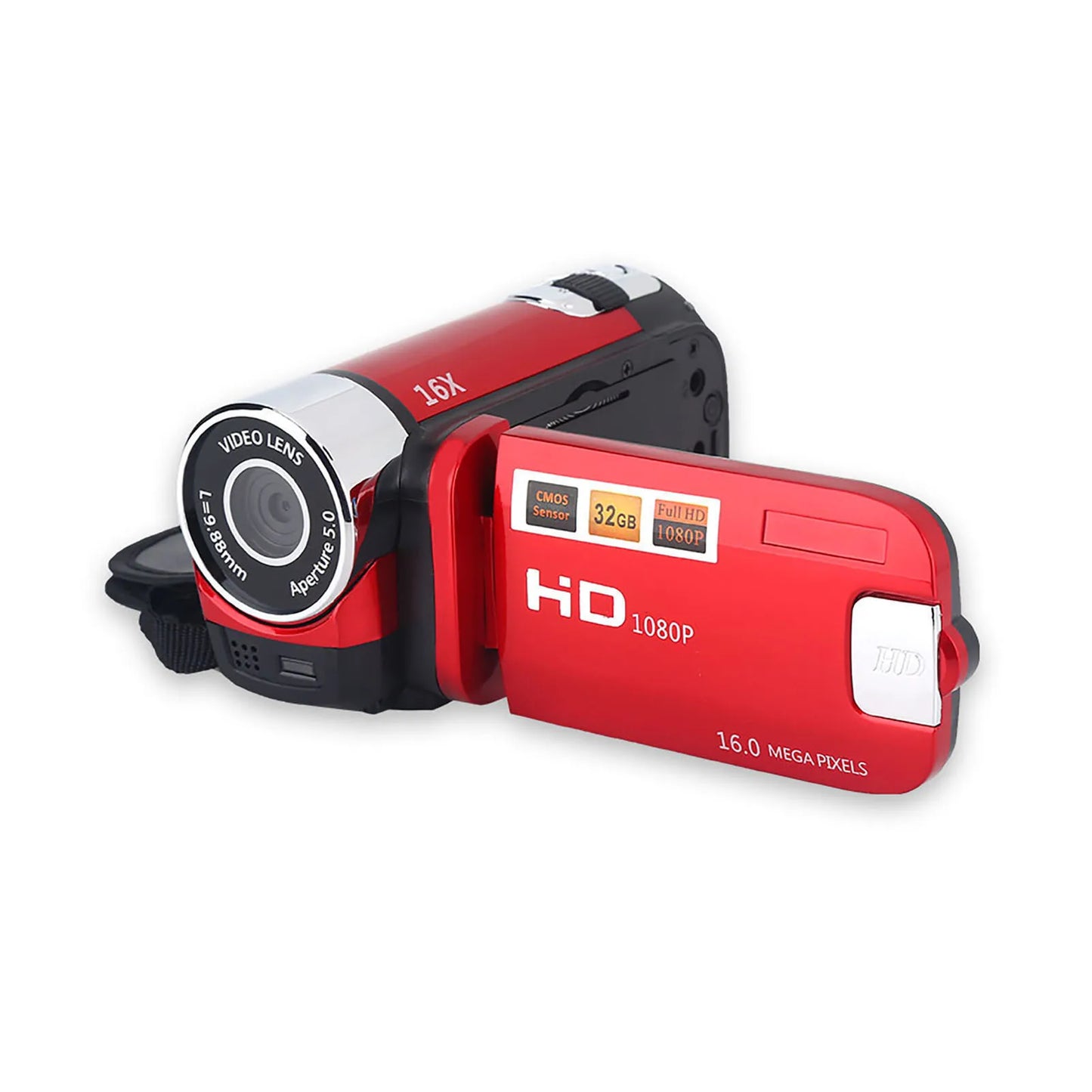 DV Camera Digital Camcorder HD Video Camera Full HD Rotation 16X High Definition Digital Camcorder Video DV Camera Digital DV