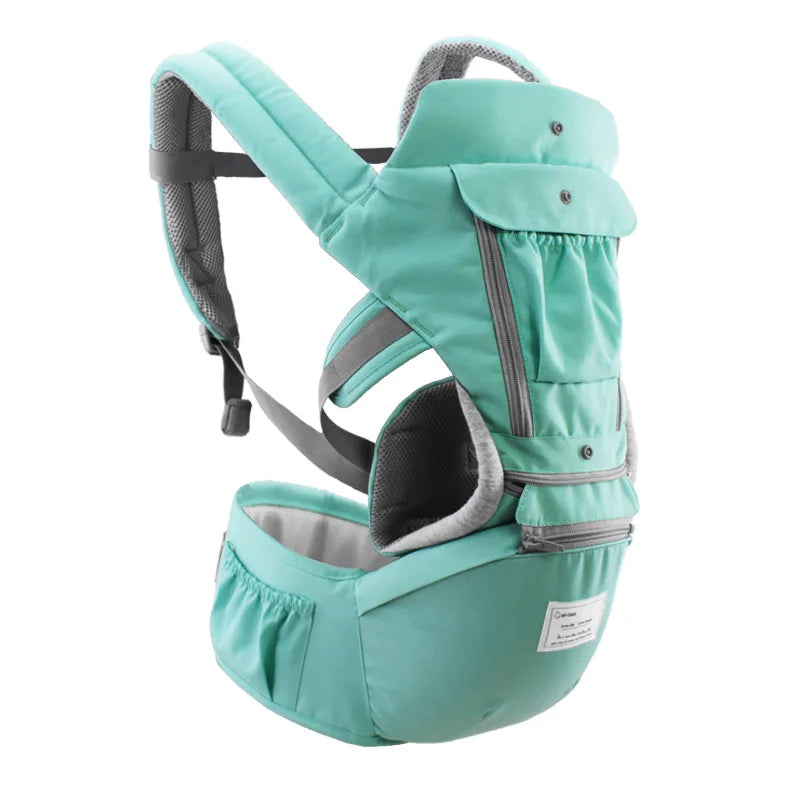 Breathable Ergonomic Baby Carrier Backpack Portable Infant Baby Carrier Kangaroo Hipseat Heaps Baby Sling Carrier Wrap for 0-36M