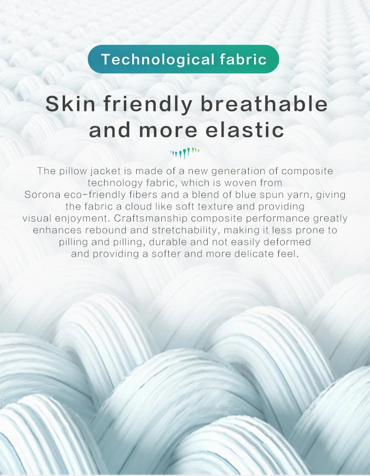 Orthopedic Memory Foam Pillow Neck Protection Slow Rebound Memory Pillow Wave Curve Shape Health Cervical Neck