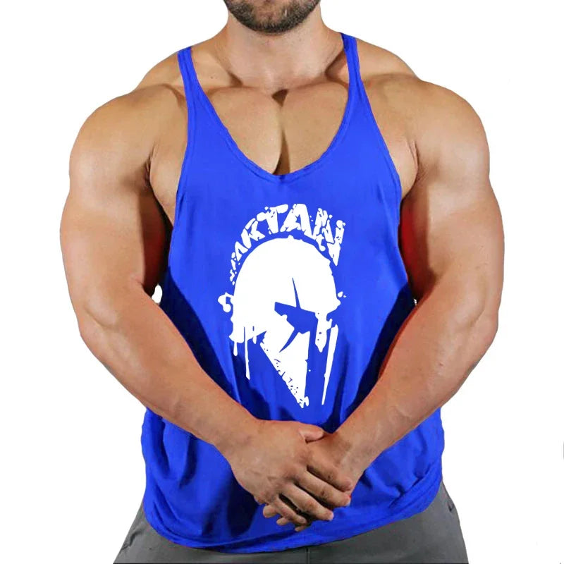 Bodybuilding Brand Jogger Gym Singlet Training Bodybuilding Tank Top Vest Shirt Sleeveless Fitness Cotton Shirt for Men