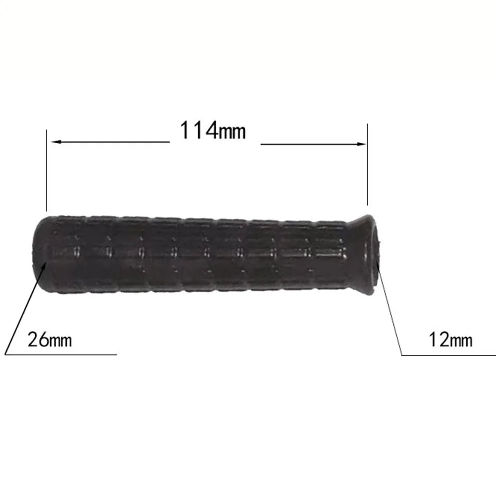 Wheelbarrow Rubber Handles Comfort Durable Grips Handlebar Non Slip Plastic Replacement Universal High Quality
