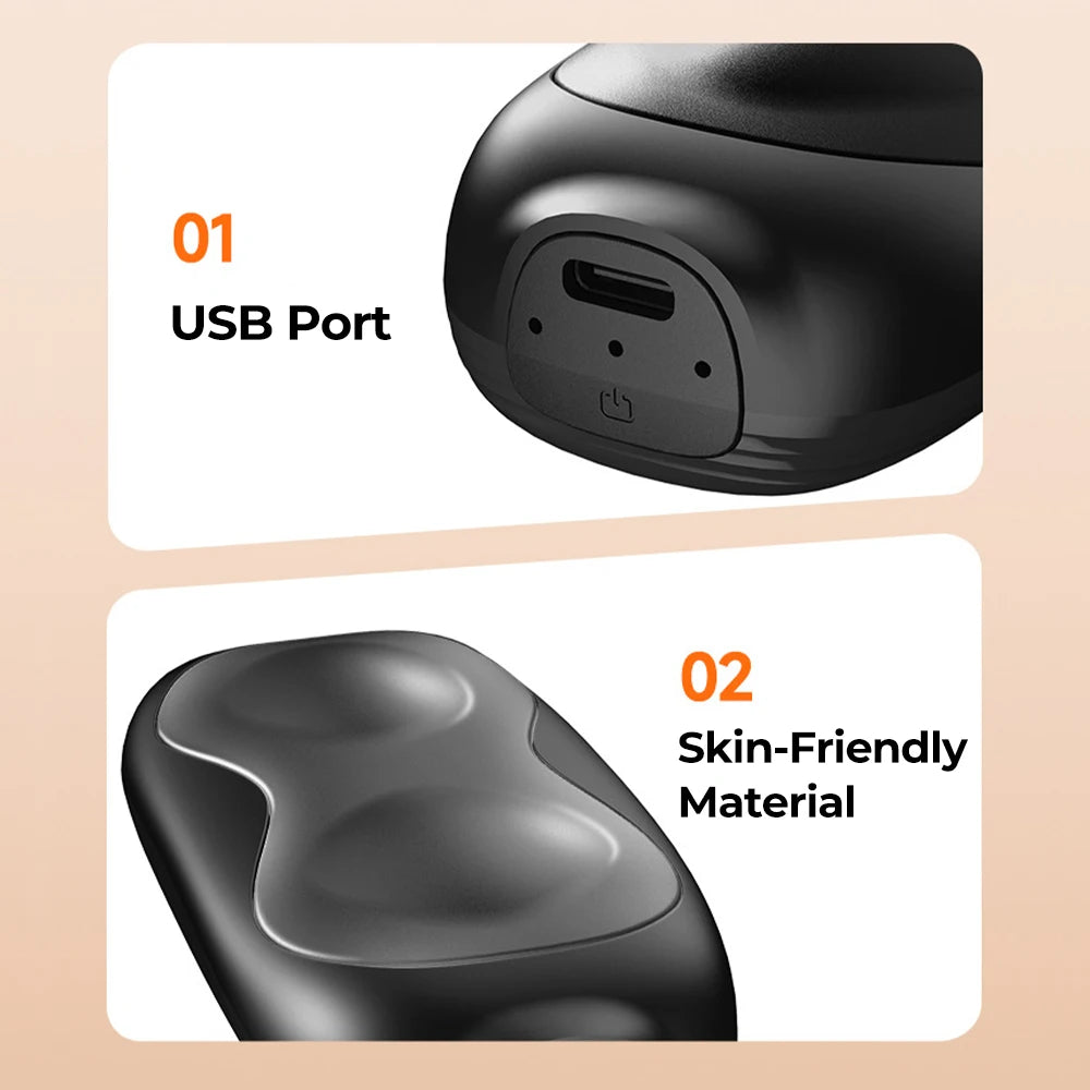 2 Pack Hand Warmers Rechargeable, Dual Magnteic Electric Hand Warmer, Double-Sided Warming Portable Heater Gifts for Women Men