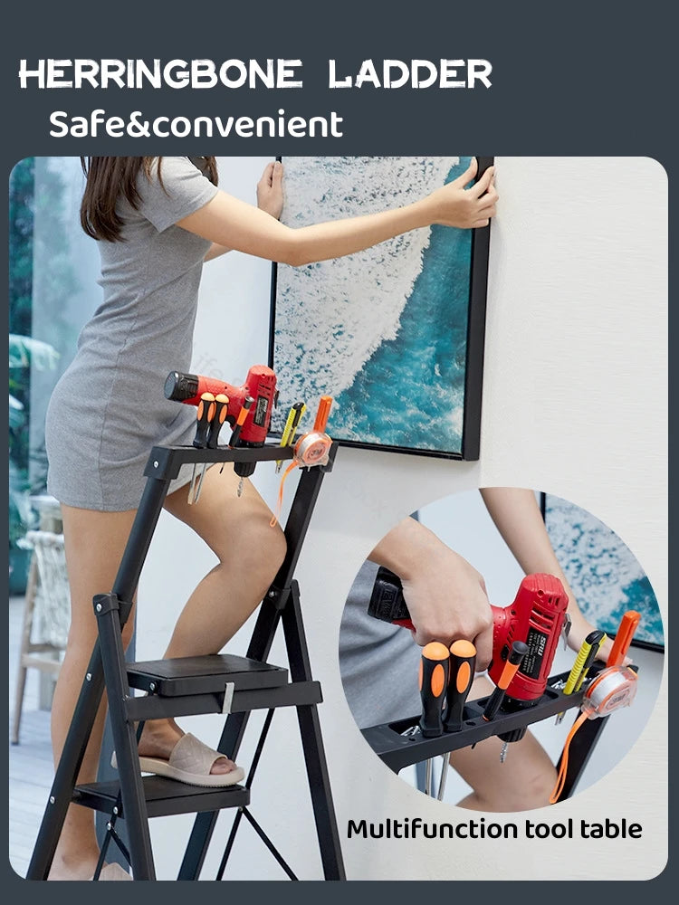 Multifunction school chair Office chairs library Retrieve books Repair Repair lamps, appliances, household ladders Ladder Chair