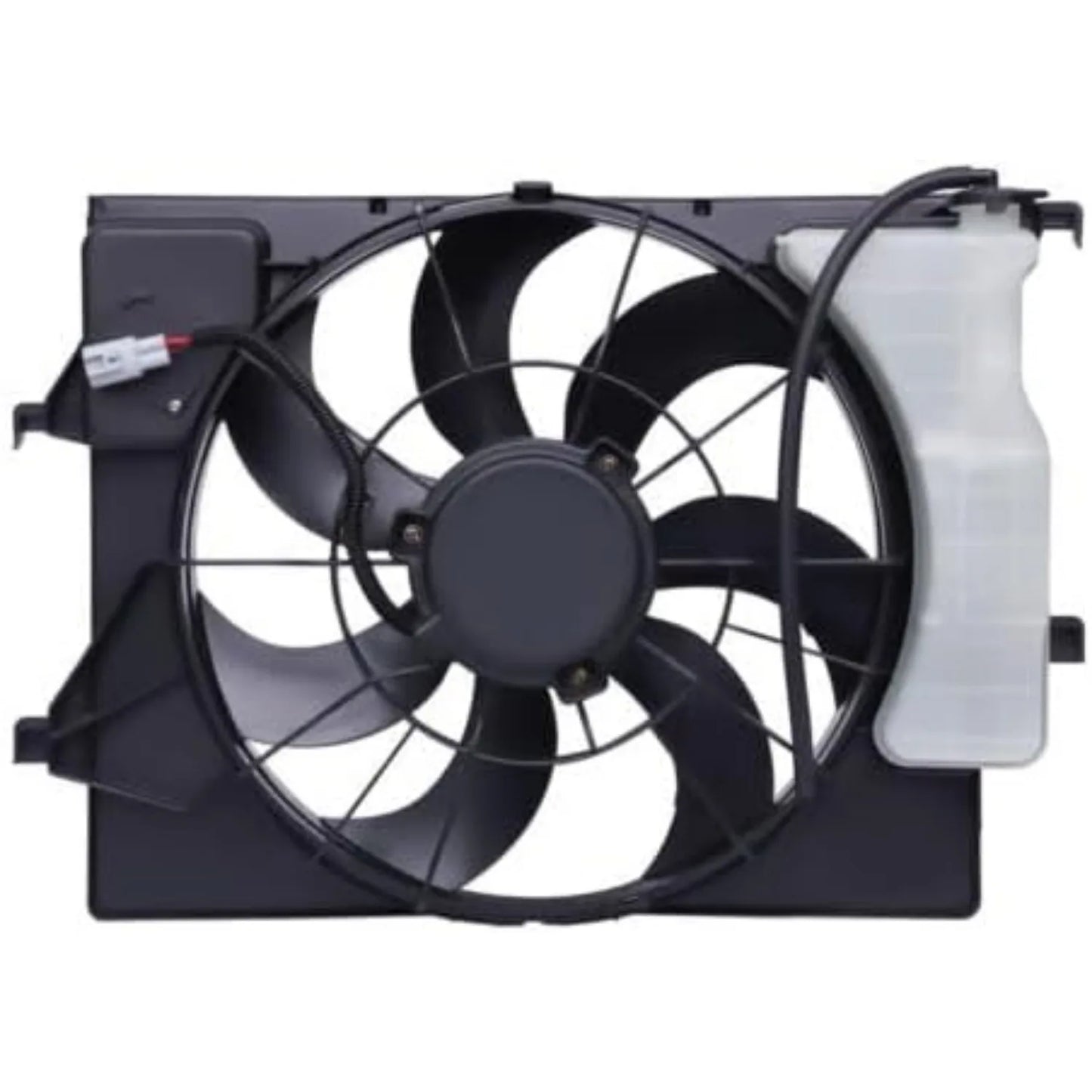 Radiator Condenser Cooling Fan Assembly Fits for 2018 2019 2020 Hyundai Accent Rio Sedan - OEM Number 25380h9050