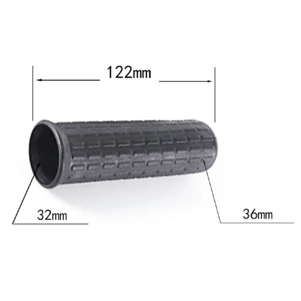 Wheelbarrow Rubber Handles Comfort Durable Grips Handlebar Non Slip Plastic Replacement Universal High Quality