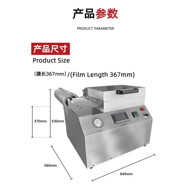 Hygine  Vacuum Plastic Skin Pack Machine Tray Sealer Packaging Machine for Food Seafood