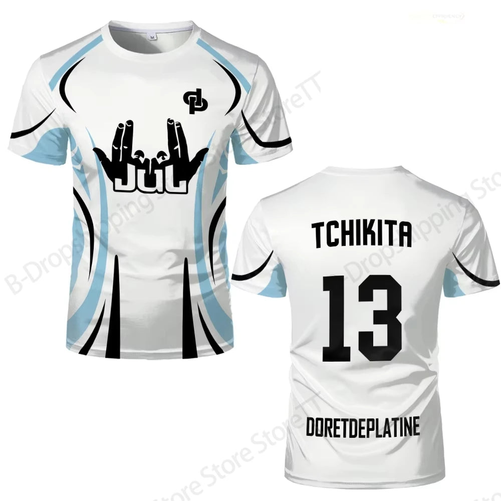 Jersey 90 minute JUL MM8 Football 3d Print T-shirt Men Women Fashion Short Sleeve Tops Tees Sports Tshirt Y2k Clothing New 2025