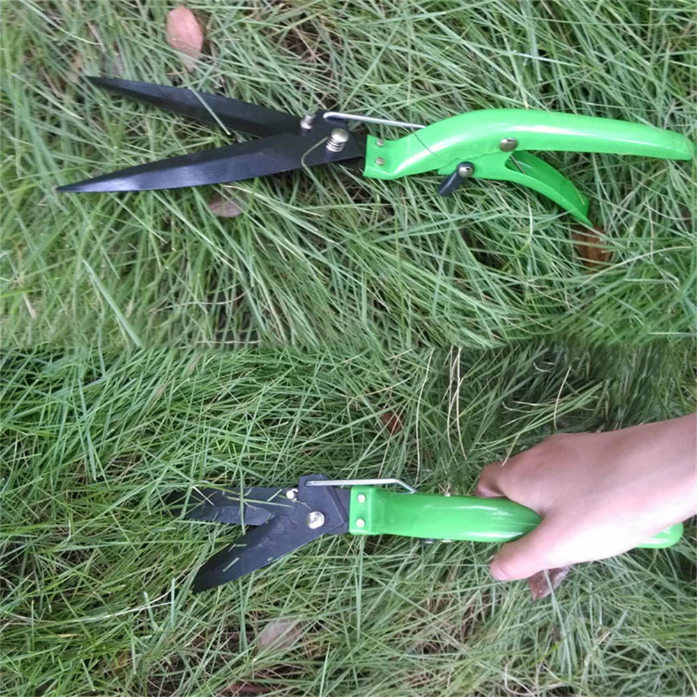 Gardening Scissors Rotatable Lawn Trimming Gardening Grass Trimming Scissors Gardening Tools Household Potted Weed Pruning
