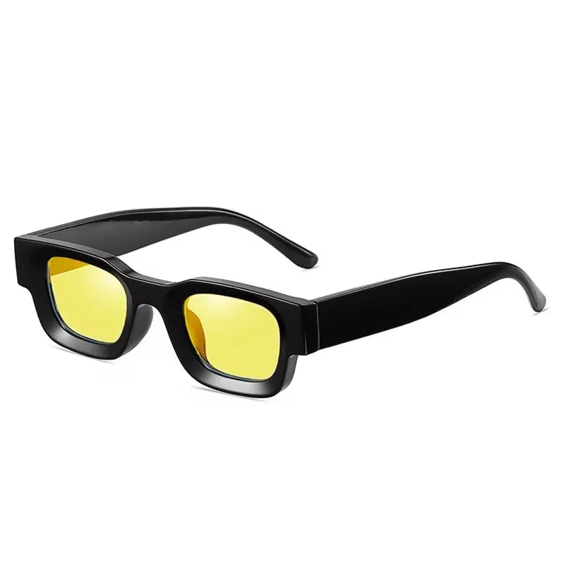 SO&EI Fashion Women Square Sunglasses Retro Punk Trending Shades UV400