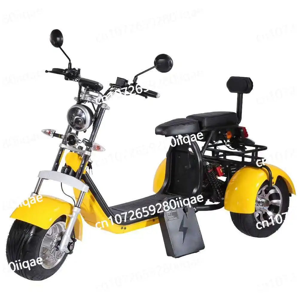 Three-wheel Scooter For Adults Long Range Off Road Citycoco 3 Wheels Tricycle Electric Scooter Electrique 2000W 3000W
