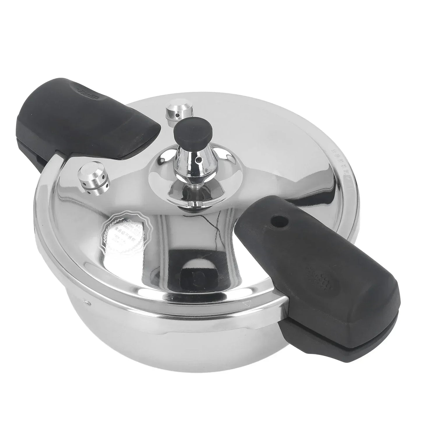 1.8L 18cm Pressure Cooker Stainless Steel  Safe Explosion Proof  Pressure Cooker Pot for Gas Stove Induction Cooker