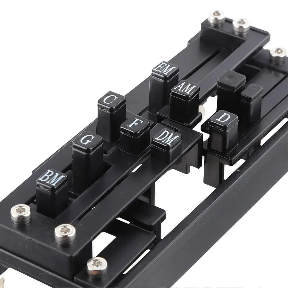 Guitar Aid Chords,Portable Guitar Learning System Teaching Beginner Trainer Practice Tools for Beginners Friends Family Adults