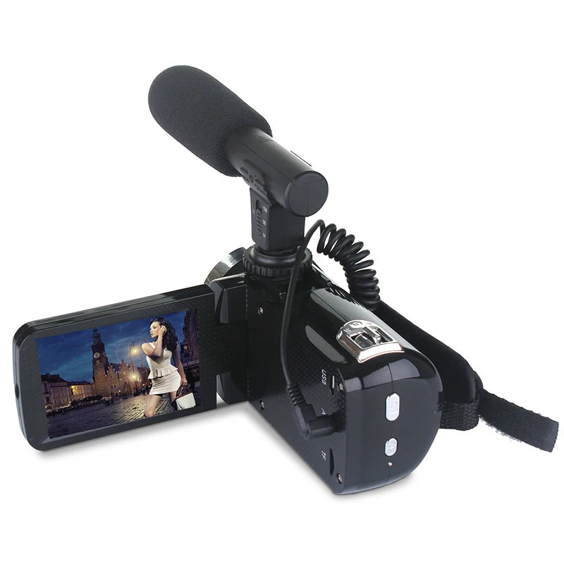 Digital Cameras HD Digital Video Camera 18x Digital Zoom Camera 24 MP 3 Inch LCD Screen  High-Definition PC Cameras Functional