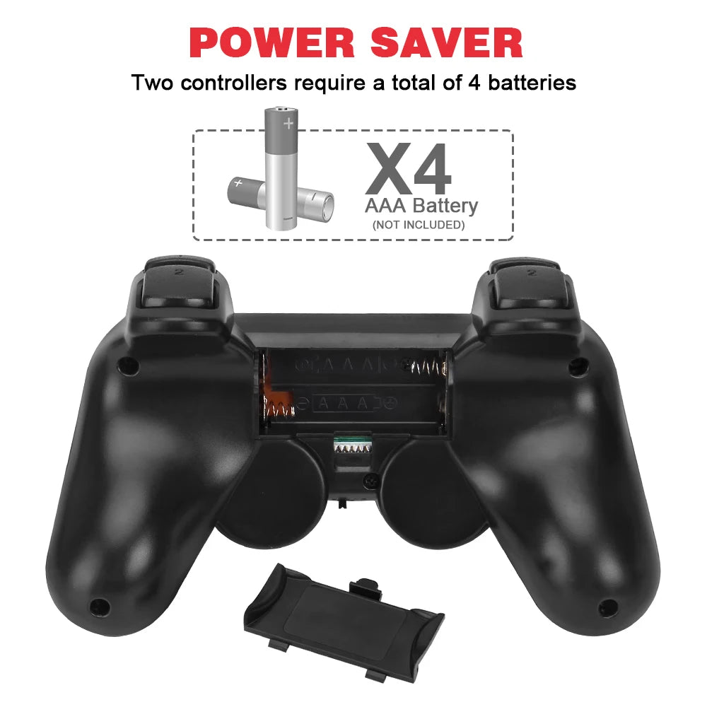 256G 58,000 Games GD10 Plus Game Stick 4K HD Video Game Console 2.4G Double Wireless Controller Game Stick For N64/PSP/PS1/GBA