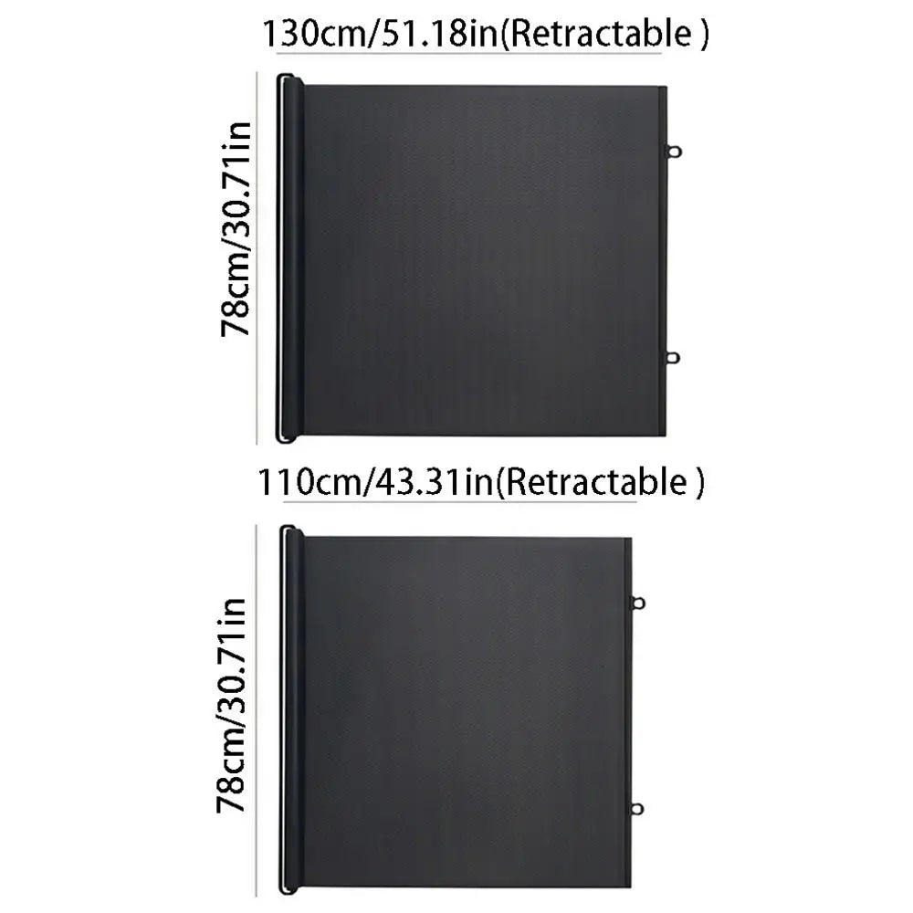 Multifunctional Auto Retractable Pet Gate Guard Universal Baby Safe Guard Door 78cm Creativity Child Barrier Fences Stairs