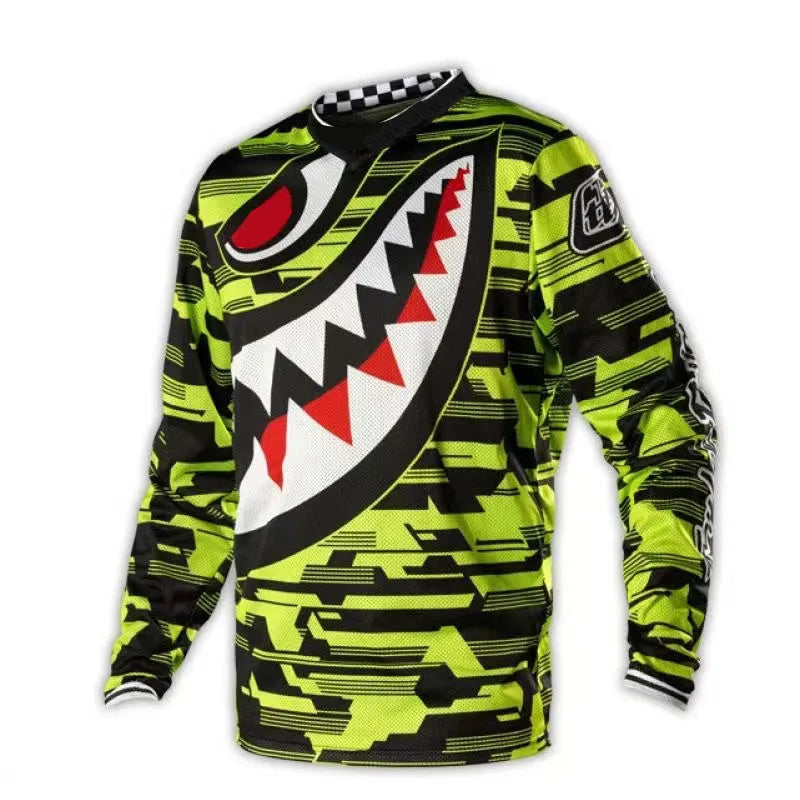 Long Sleeve Cycling Jersey High Quality Top Race Cycling Mountain Bike Road Bicycle Motorcycle For Men Cycling Jeresy  Motocross