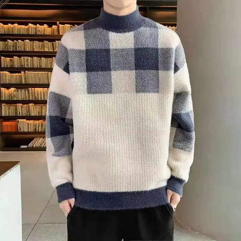 Pullovers Male Long Sleeve Autumnr and Winter Korean Style Knitwear Harajuku Clothing Deals 2025 Y2k Top Men's Knit Sweater