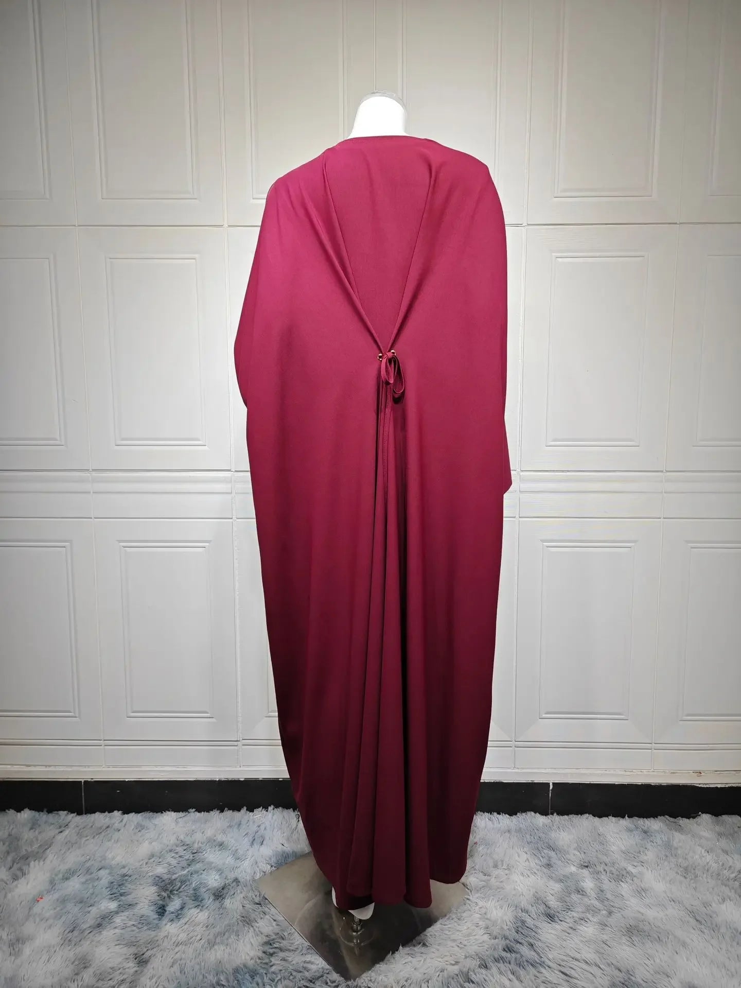Eid Muslim Abaya for Women Cardigan Lace-up Solid Caftan Dresses Robe Jalabiya Ramadan Dubai Open Abayas Kaftan 2025 Vestidos