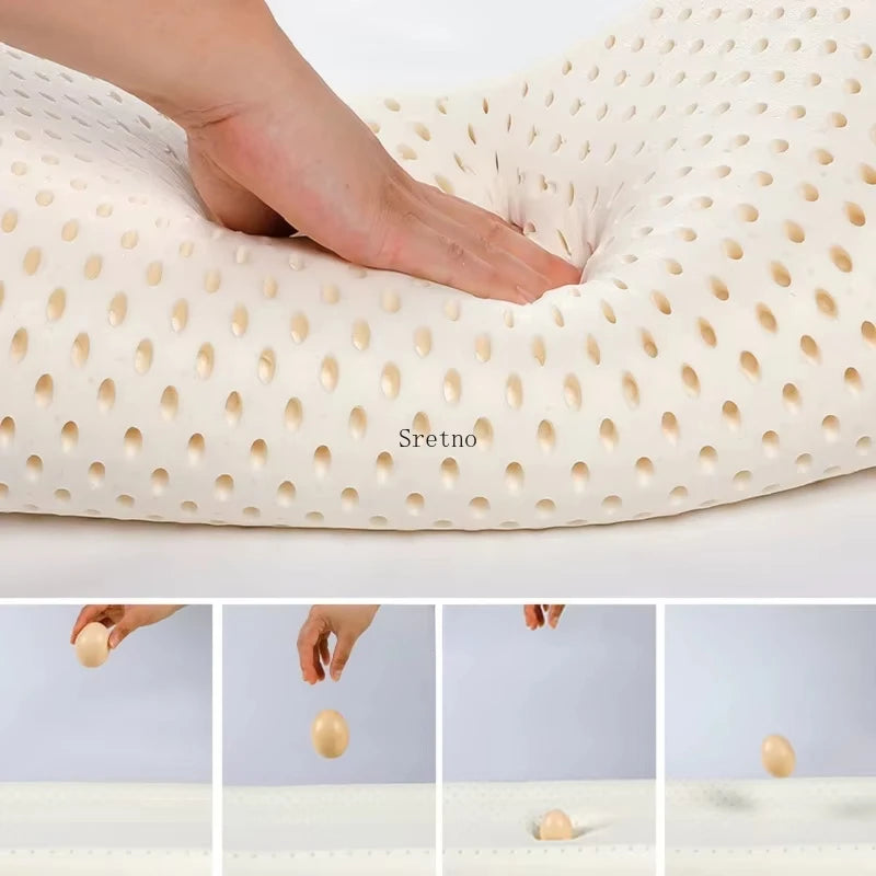 Thailand Natural Latex Cushion Relieve Sore Buttocks Floor Cushions Car Seat Cushions Office Chair Cushion Cojines Silla Cojin