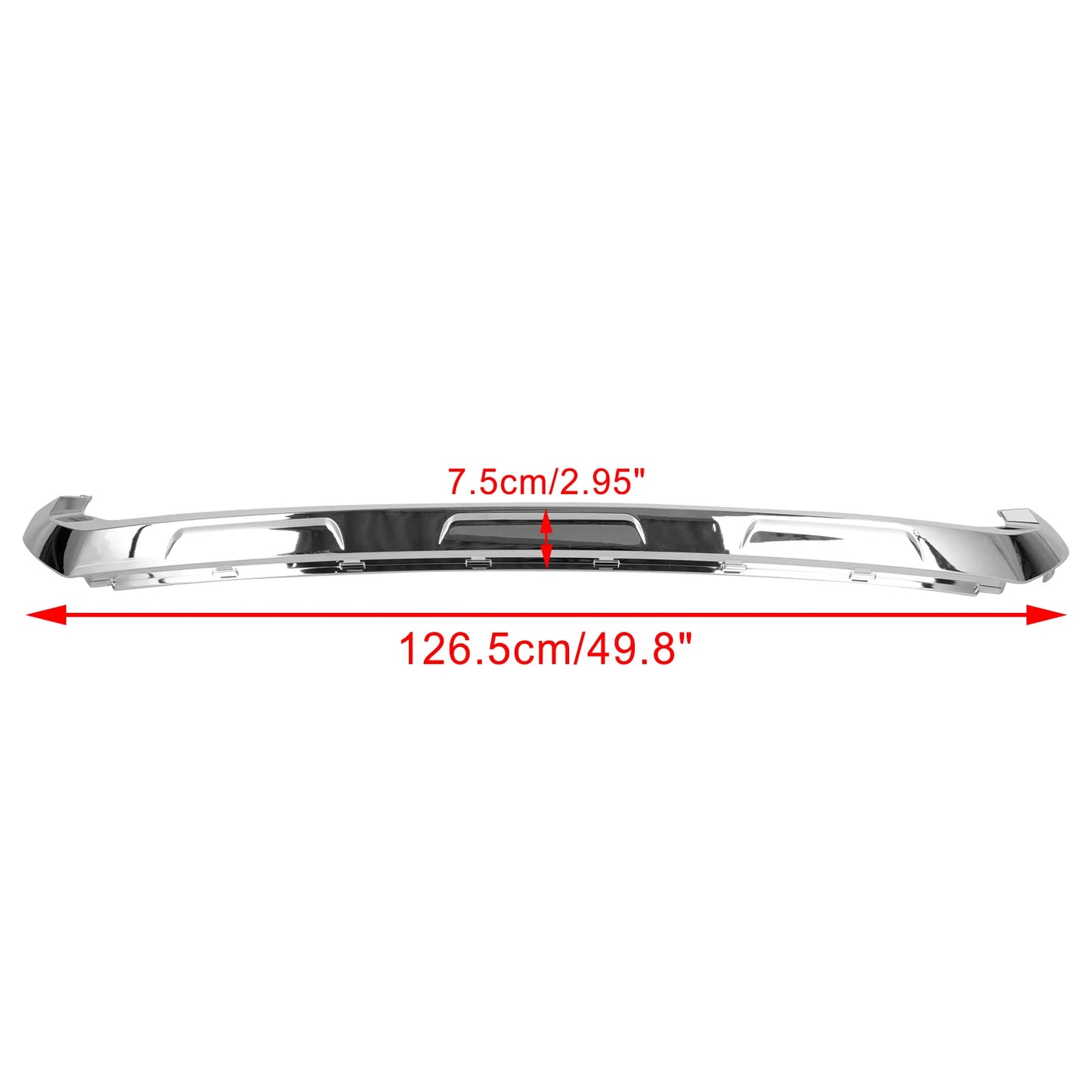 Artudatech Front Bumper Cover Lower Grille Fit RX350 RX450 2016-2019 Base Chrome Molding