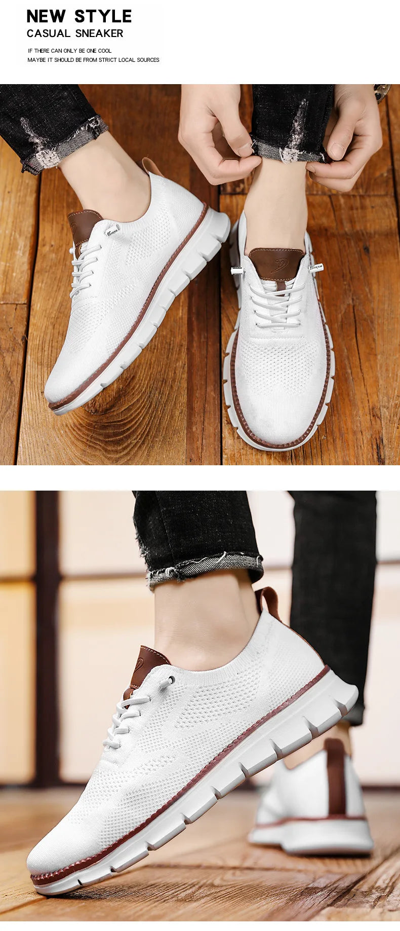 Men Casual Shoes Breeze Stylish Oxfords Fashion Formal Business Urban Breathable Shoes for Male Non Slip Dress Sneakers for Man