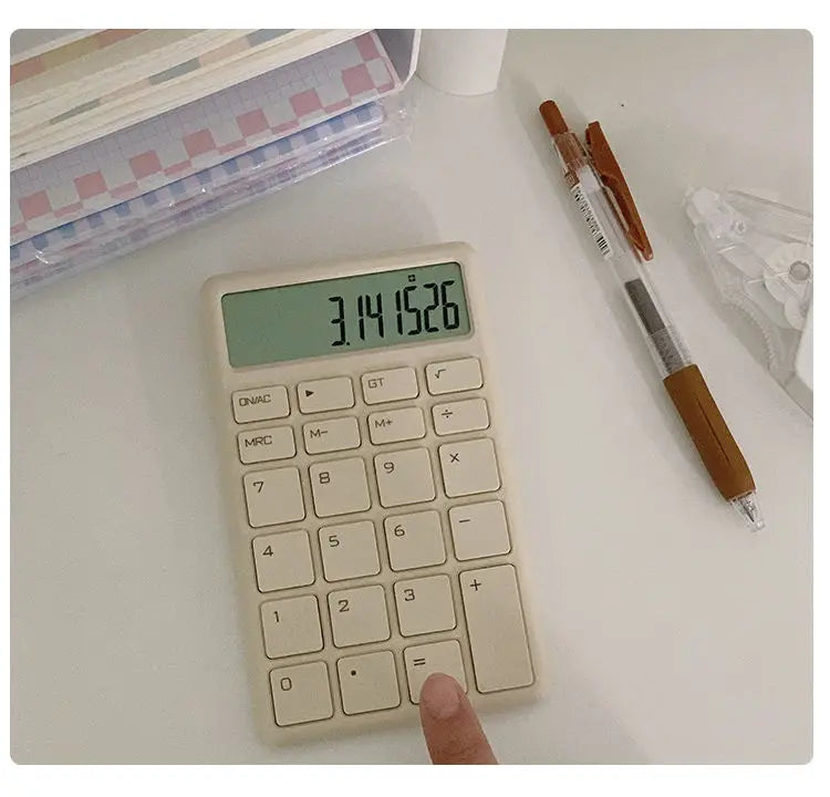Beautiful Calculator Scientific Fashionable and Cute Calculators Mute Simple Administrative Financial Equipment Office Computer