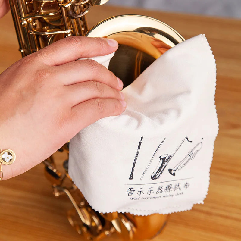 Saxophone Clarinet Flute Cleaning Cloth Wiping Cloth Trumpet Trombone Brass Instrument Surface Cleaning Cloth