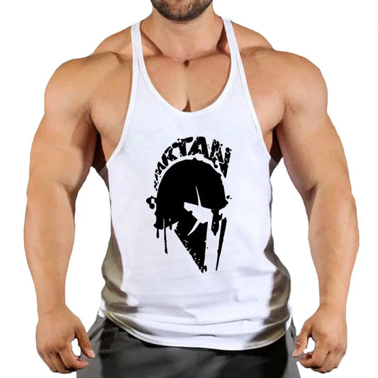 Bodybuilding Brand Jogger Gym Singlet Training Bodybuilding Tank Top Vest Shirt Sleeveless Fitness Cotton Shirt for Men