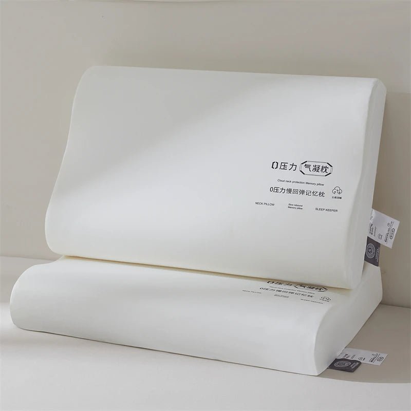 Memory Foam Pillow Slow Rebound Neck Support Deep Sleep Comforter Home Goods Pillow for Kids and Adults ，Single Pillow