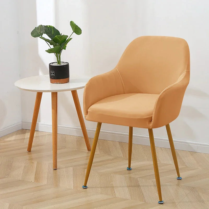 1PC Water Repellent Elastic Chair Cover Stretch High Armchair Covers Office Chairs Slipcover Seat Cover for Hotel Dining Room