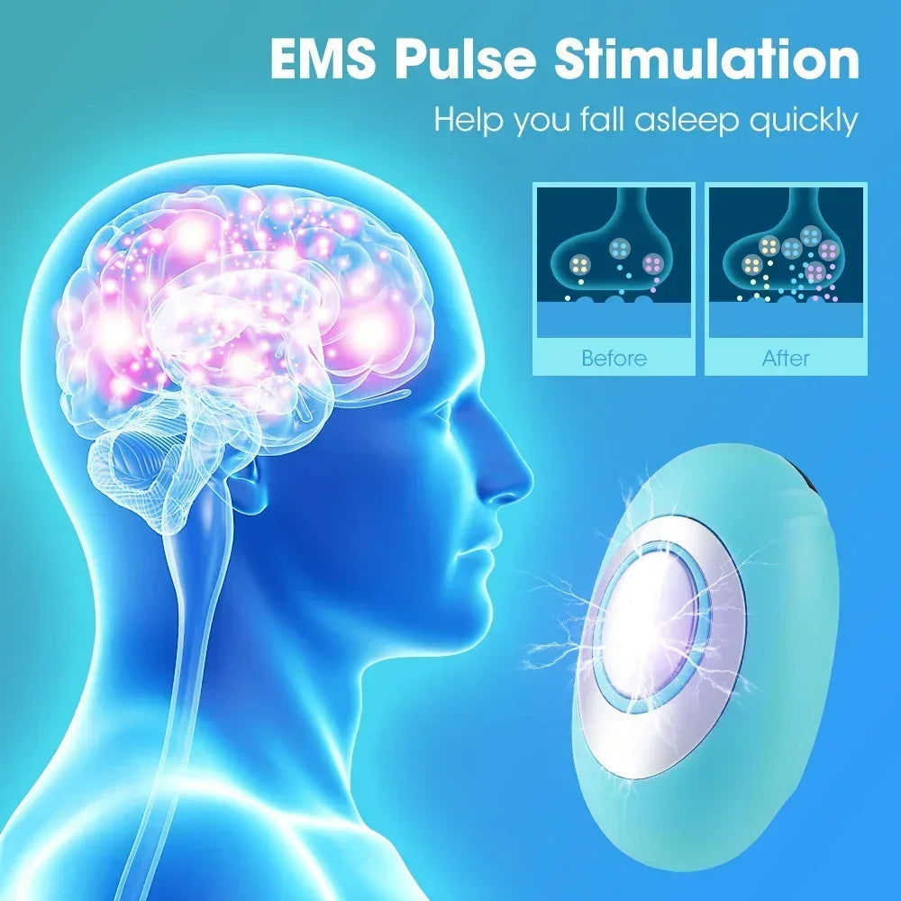 Handheld CES  Sleep Aids Insomnia Device Pulse Egg Relieve Mental Tension Stress Eliminate Anxiety Depression Treatment Health