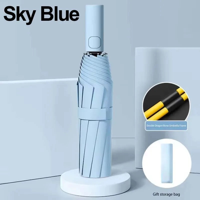 Xiaomi 24 Bone Fully Automatic Double Bone Folding Umbrella For Sun UV Protection Rain Resistance And Strong Wind Resistance