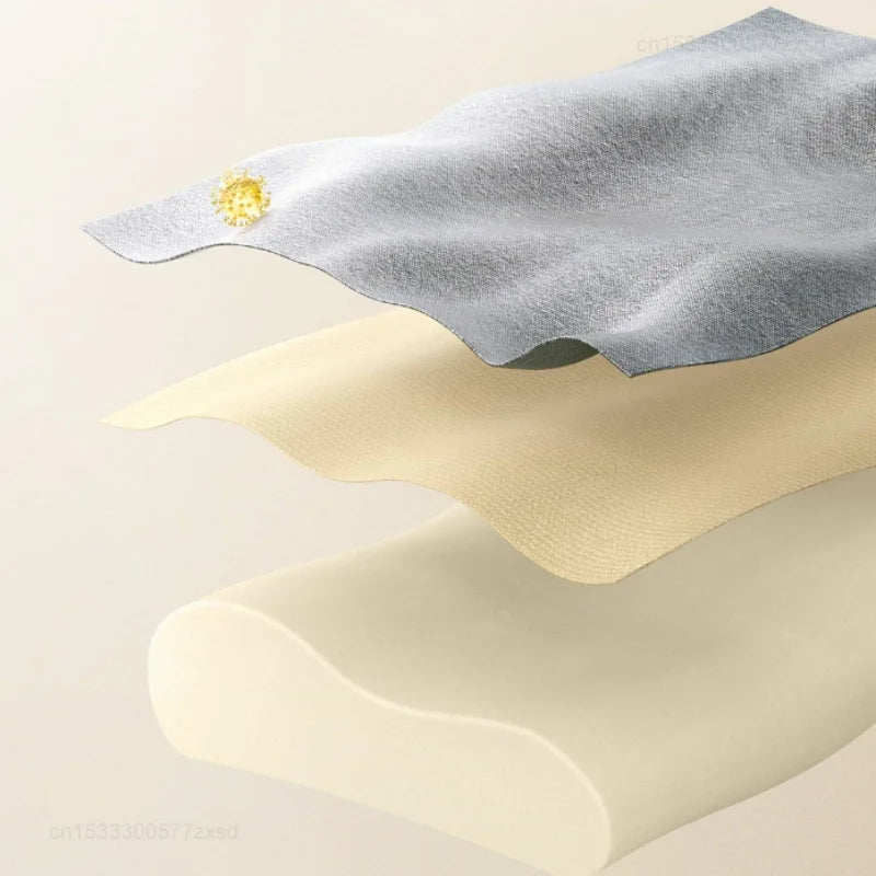 Xiaomi Mijia Memory Cotton Neck Pillow Pro Soft Breathable Antibacterial Strong Support 9cm 11cm High Low Curve Seamless Fit