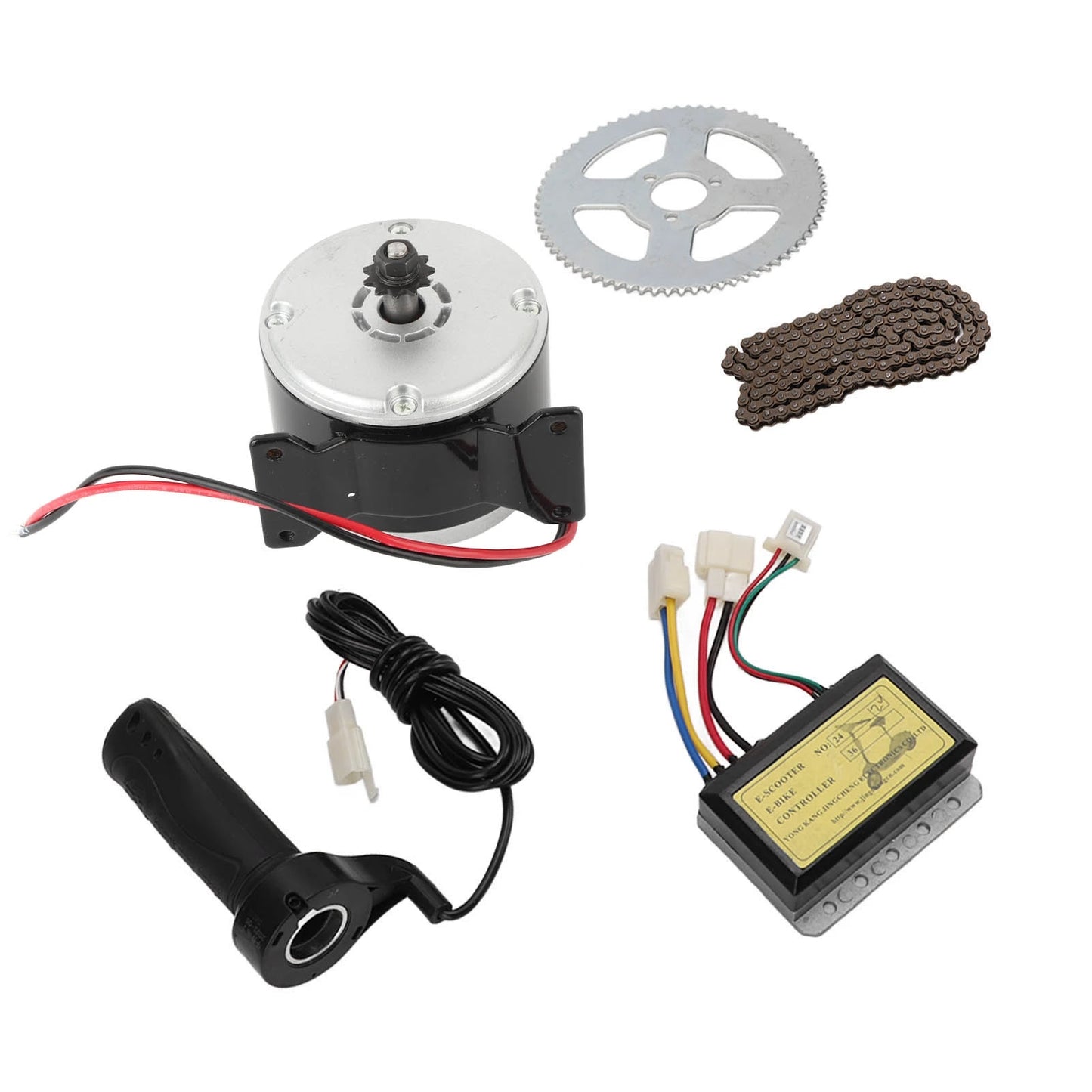 New 12V 250W Electric Motor Kit 2750RPM High Speed Electric Gear Motor with Controller for Motorcycle Electric Gear Motor