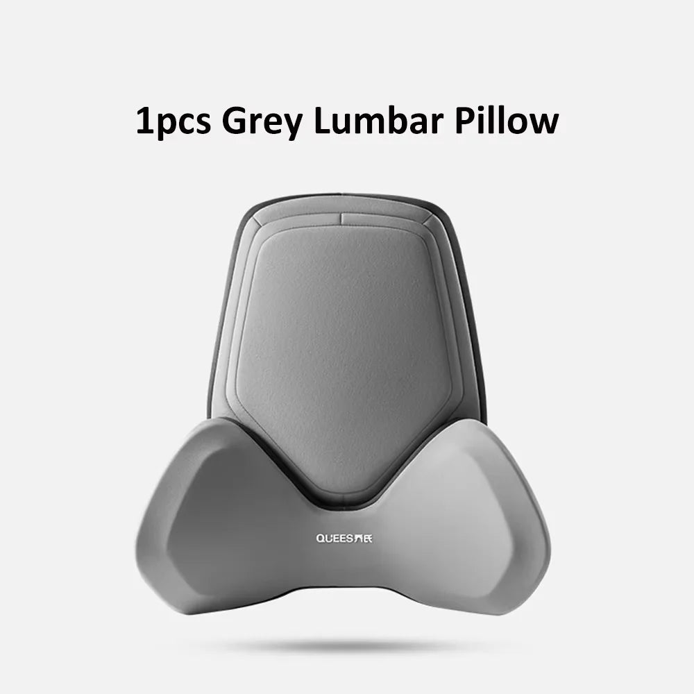 Car Headrest Pillow Auto Neck Cushion Car Back Lumbar Waist Pillow Slow Rebound Guard Head Support for Universal Car Supplies