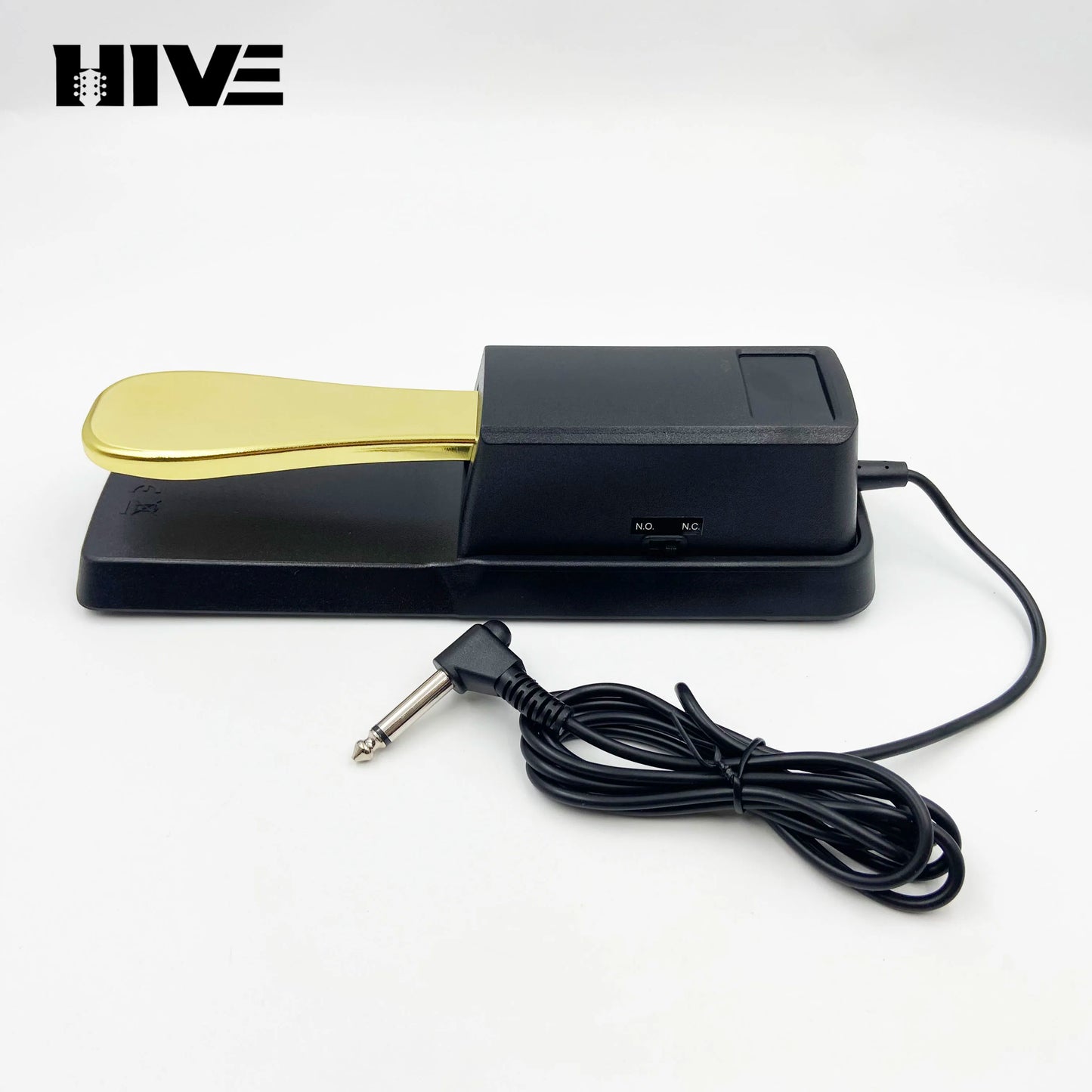 Piano sustain pedal, electric piano foot pedal, synthesizer foot pedal, electronic organ digital synthesizer switch foot pedal