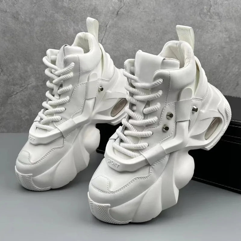 Shoes for Mens Fashion Casual Sports Men's Shoes High Quality Soft Sole Non Slip Comfort High-top Men Sneakers Zapatillas Hombre