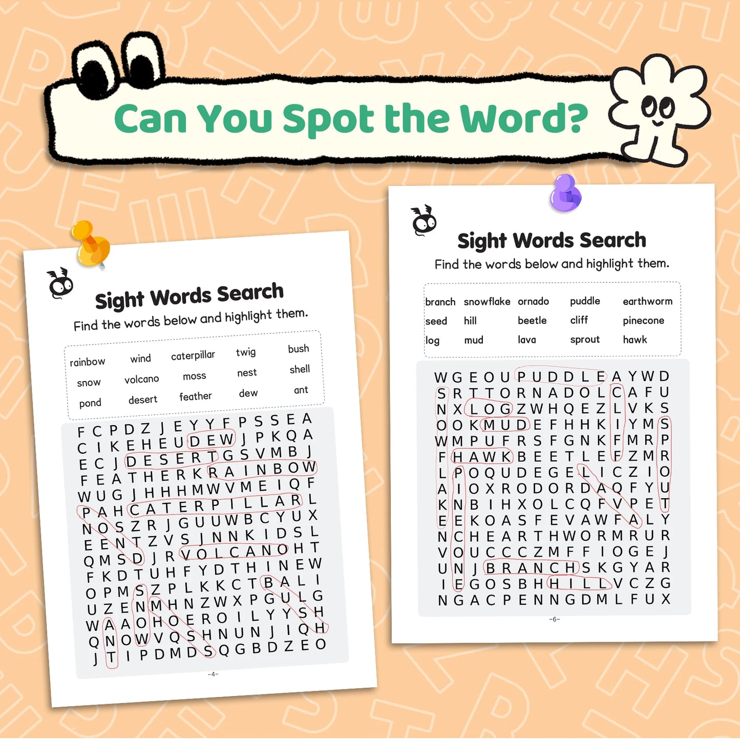 Word Search Puzzles – Find Hidden Words, Brain-Boosting Activity Book for Kids and Adults, Fun Vocabulary Game