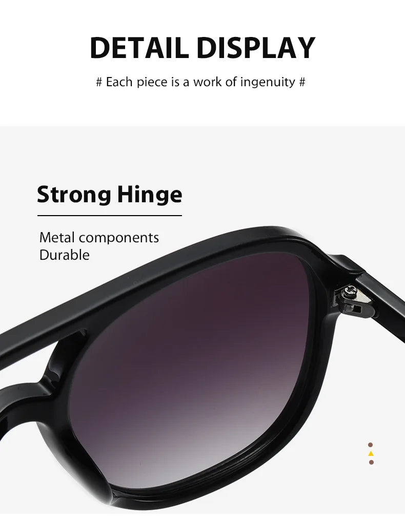 SHAUNA Trending Pilot Sunglasses UV400