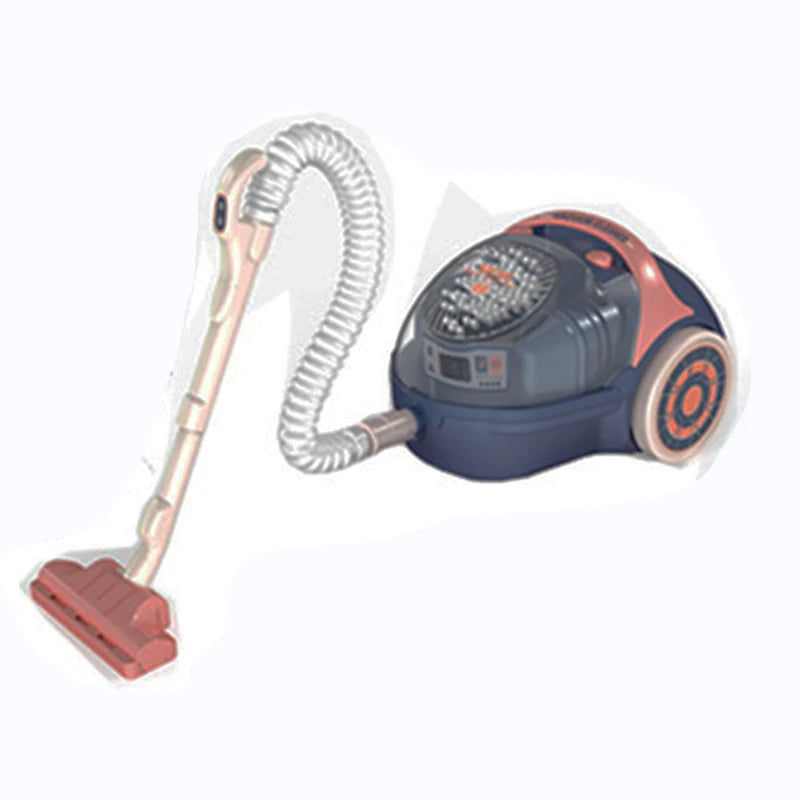 Kitchen Home Appliances Kids Pretend Play Set Toy Household Coffee Maker Mixer Toaster Vacuum Cleaner Playset for Children Gifts