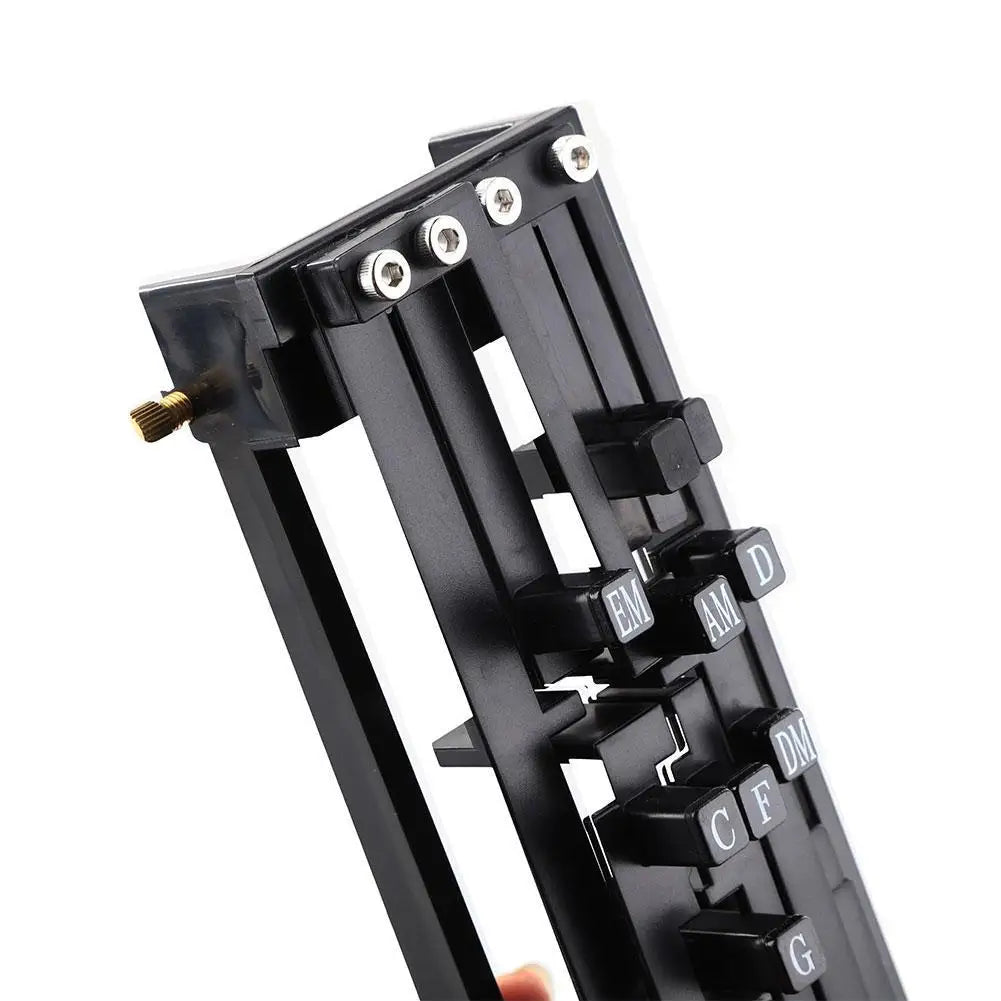 Guitar Aid Chords,Portable Guitar Learning System Teaching Beginner Trainer Practice Tools for Beginners Friends Family Adults