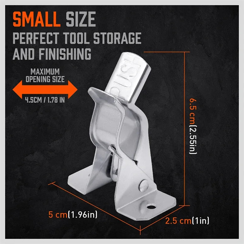 10 Pack Shovel Holder Wall Mount Outdoor Garden Yard Tool Organizer for Garage Shed Organizers and Storage Hooks