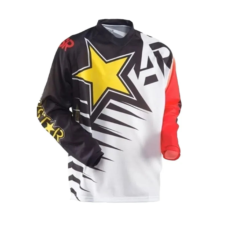 Long Sleeve Cycling Jersey High Quality Top Race Cycling Mountain Bike Road Bicycle Motorcycle For Men Cycling Jeresy  Motocross