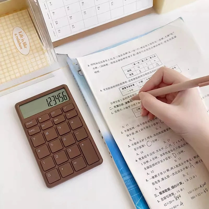 Beautiful Calculator Scientific Fashionable and Cute Calculators Mute Simple Administrative Financial Equipment Office Computer