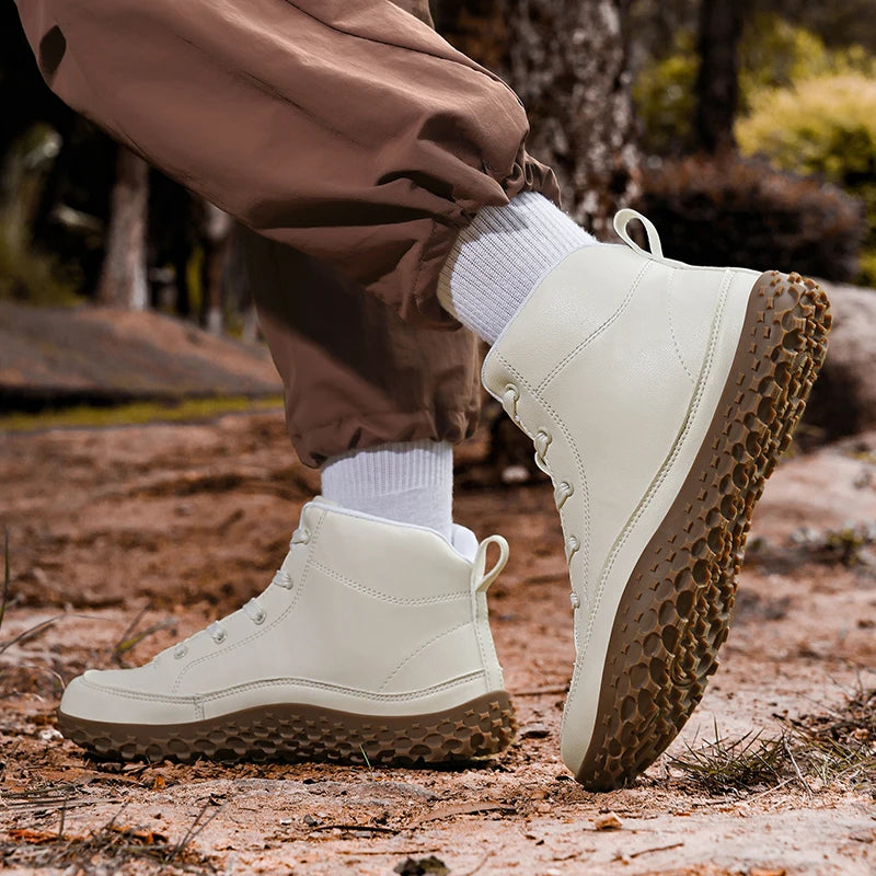 boots men walking boots Wide-Toe-Box Barefoot Shoes for Men hiking boots men Comfortable botas casual shoes men mountain boots