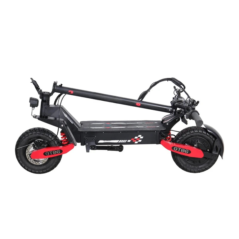 New Electric Scooter - 1200W Motor, 50KM/H Speed, 48V Battery, 65KM Range, LED Display, 11-Inch Off-Road E-Scooter for Adults